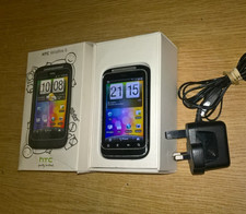 HTC Wildfire S 512mb 3.2" Android Mobile Phone Smartphone Black Colour Unlocked