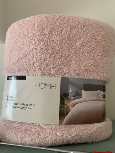Single fleece baby pink - baby, bed