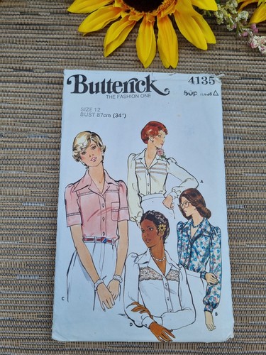 Butterick sewing pattern 4135 - pattern,
