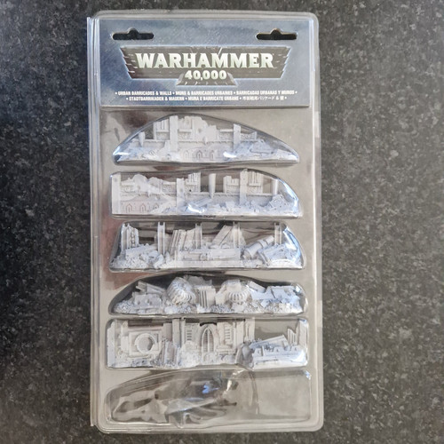 Warhammer 40k urban barricades - 40k,