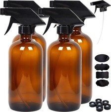 Amber Spray Bottles Essential