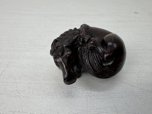 Y10508 netsuke wood - netsuke,