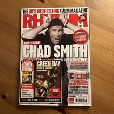 Rhythm Magazine Summer 2008 Chad Smith, Green Day With CD