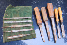 Vintage Wood Chisels Various