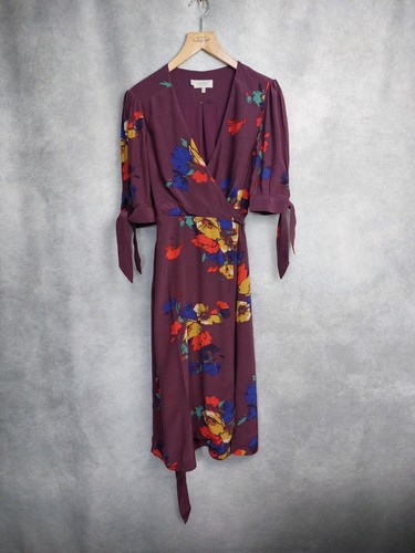 Hobbs dress size burgundy - hobbs,