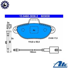 BRAKE PAD SET DISC BRAKE