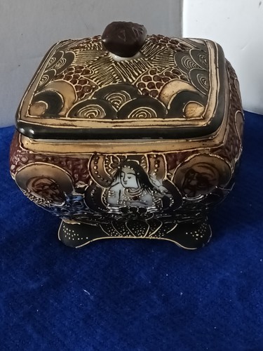 Vintage japanese satsuma ware - vintage,