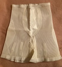 Vintage White Long Leg Girdle