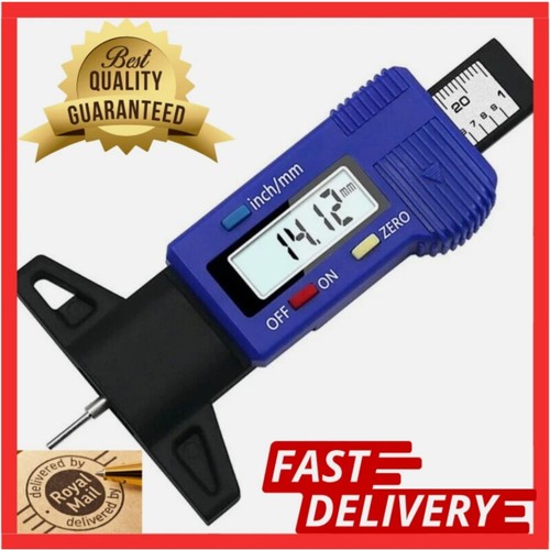 Digital tyre depth gauge - tyre, tread