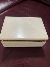 Vintage Genuine ALABASTER Box