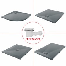 Slate effect square rectangle - slate,
