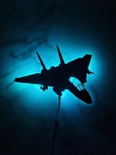 Fighter Jet Night Light F-14 Tomcat