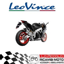EXHAUST TERMINAL LEOVINCE FACTORY S STAINLESS APRILIA 1100 THUNDER V4 2019