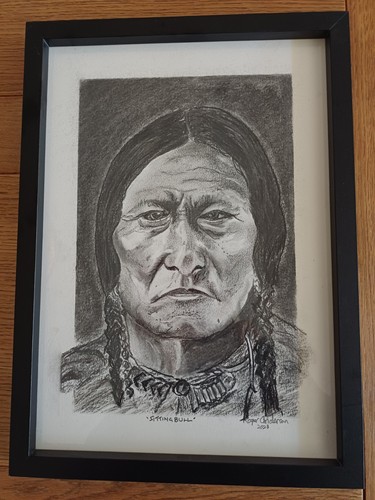 Original charcoal drawings - charcoal,