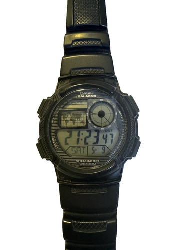 Casio watch world - world, time