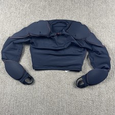 Spyder Mens L Bashor Amor Ski Base Layer Top Padded Race Suit Black