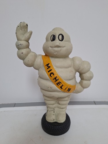 Michelin man vintage cast iron - cast,