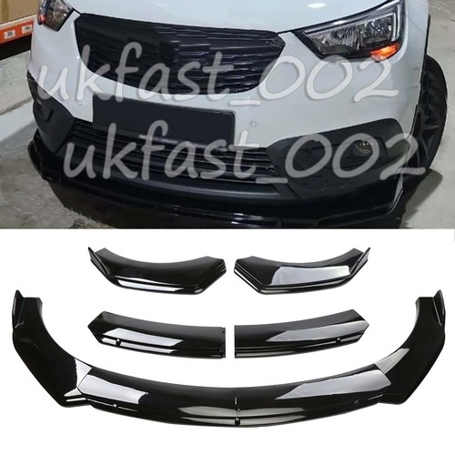 Glossy black front bumper - glossy,