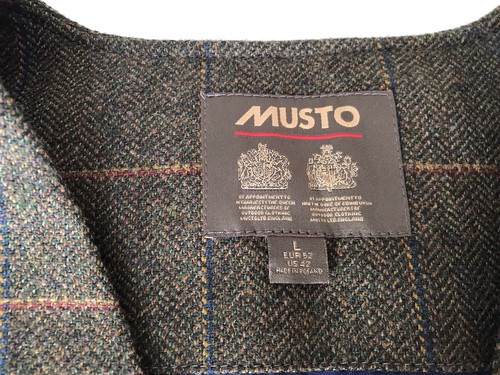 Musto mens lightweight - lightweight, tweed