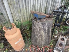 blacksmiths Job Lot forge Anvil Leg Vice Hammers And Tongs Gas And Burners X2