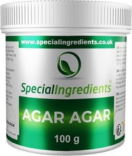 Special Ingredients Agar Agar 100g Premium Quality Powder Vegan Gelatine,