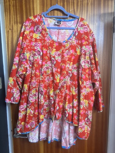 Sixteen47 red floral - red,