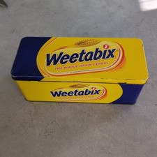 Vintage WEETABIX Metal Storage