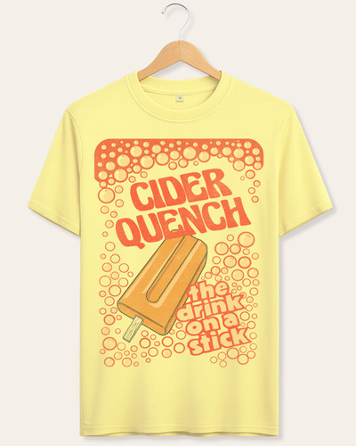 Cider quench retro ice lolly - retro,