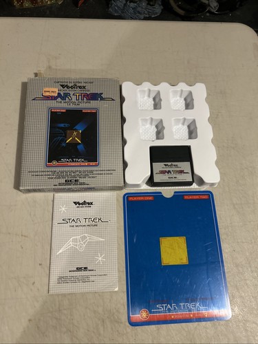 Vectrex startrek complete - vectrex,