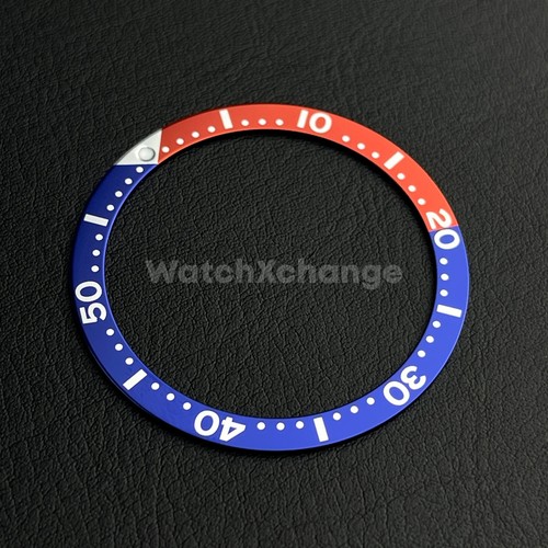 Blue red 39mm - red, flat
