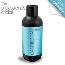 Cannes Tan Liquid Solution for Spray Gun Machines 1 Litre 10% 12% FREE Delivery