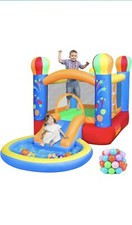 BESTPARTY  Bouncy Castle for Children, Inflatable & Bouncy Castles, Ocean Balls