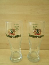 Pair of Staropramen Czech