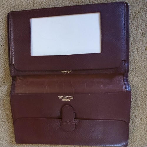 Vintage leather wallet soft - vintage,