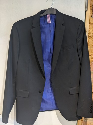 Zara men slim fit black - zara,
