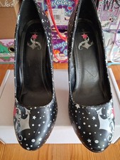 T.U.K Sailor Theme Stiletto Heel Shoes  Size 6