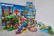 Playmobil Bundle - Adventure Playground Park 4070, Paddling Pool + EXTRAS