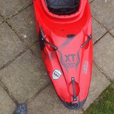 Whitewater Kayak - EXO XT260 - Medium size - Red - Used