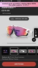 Oakley Jawbreaker Polarized Prizm Road Cat2 White Sunglasses
