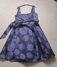 Fabulous Christmas Party Dress by Debut At Denhams, Cadbury purple, Size 14