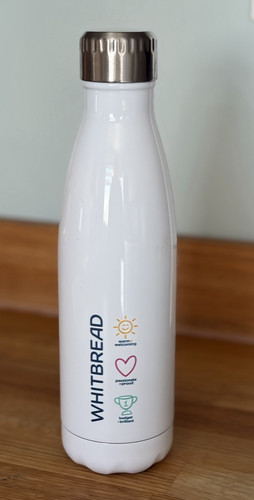 Whitbread branded water bottle - branded,
