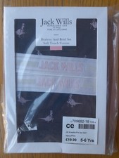 Jack Wills Bralette & Brief Set Size 5-6 Yrs - Navy/pink