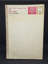 ROVER Three Thousand Five & 3500S Parts Catalogue Sep 1969 1st Issue #606513