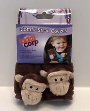 Kiddi Corp Monkey Strap Covers For Carseat, Pushchair Etc - kids seat belt cover