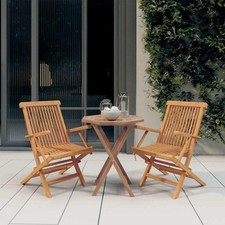 3 Piece Garden Dining Set