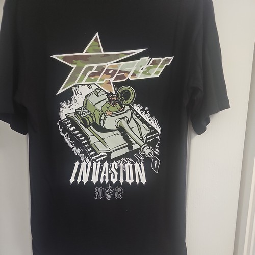 Trapstar invasion shirt - invasion, t-shirt