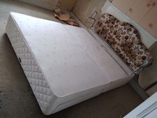 Double Bed Wooden Frame Base Collection From Wisbech with Storage No Mattress