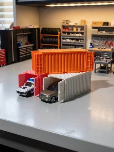 Scale 20ft shipping - 1:64,