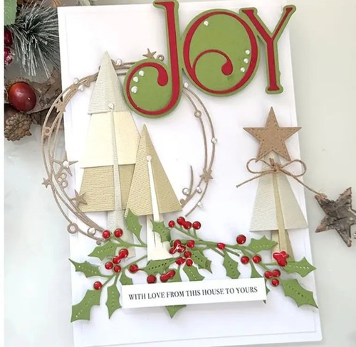 Christmas metal cutting - cutting, dies