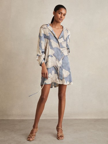 Reiss womens line mini satin - a,